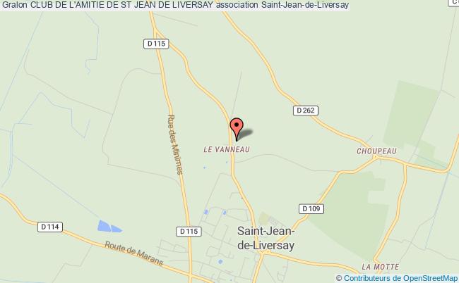 plan association Club De L'amitie De St Jean De Liversay Saint-Jean-de-Liversay