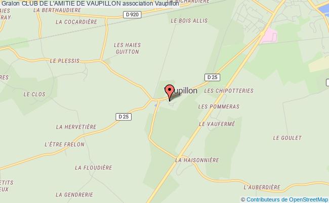 plan association Club De L'amitie De Vaupillon Vaupillon