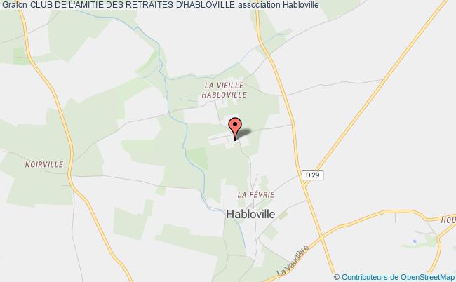 CLUB DE L'AMITIE DES RETRAITES D'HABLOVILLE