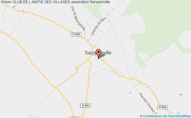 plan association Club De L Amitie Des Villages Sacquenville