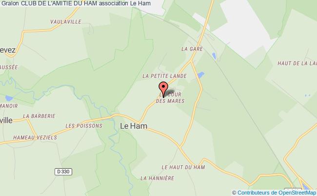 plan association Club De L'amitie Du Ham Le    Ham