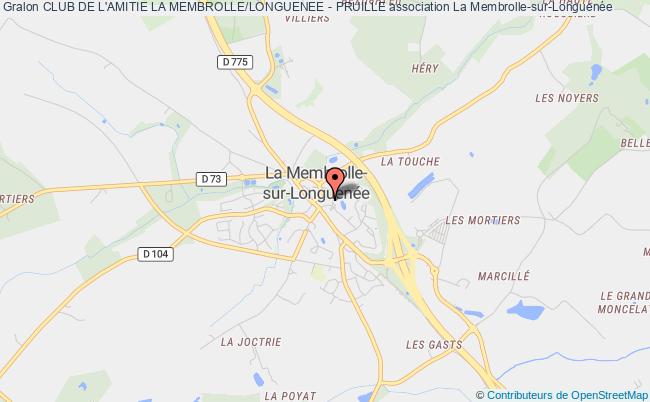 CLUB DE L'AMITIE LA MEMBROLLE/LONGUENEE - PRUILLE