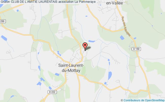 plan association Club De L Amitie Laurentais Mauges-sur-Loire