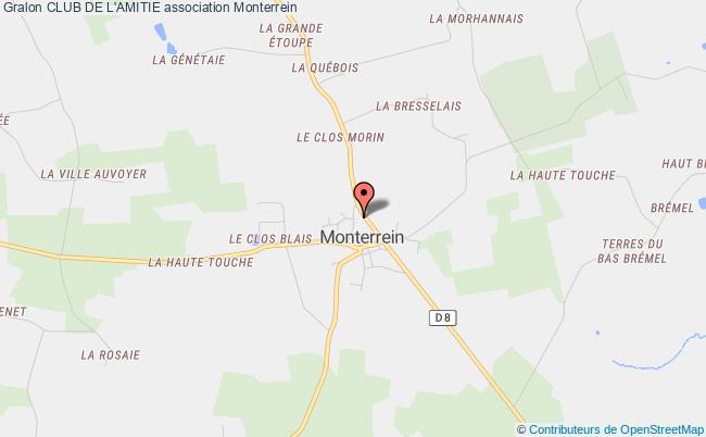 plan association Club De L'amitie Monterrein
