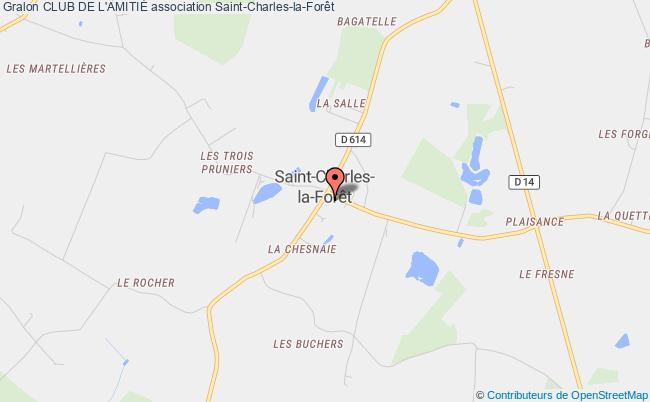 plan association Club De L'amitiÉ Saint-Charles-la-Forêt