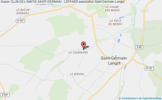 plan association Club De L'amitie Saint-germain - Leffard Saint-Germain-Langot