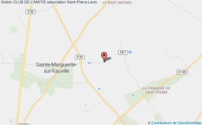plan association Club De L'amitie Saint-Pierre-Lavis