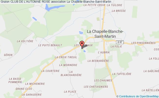 plan association Club De L'automne Rose La Chapelle-Blanche-Saint-Martin