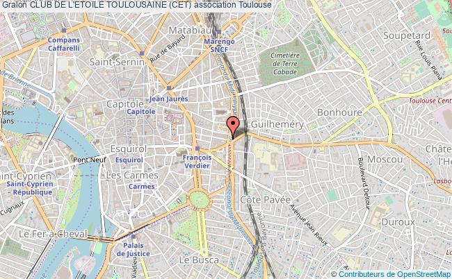 plan association Club De L'etoile Toulousaine (cet) Toulouse