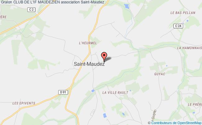 plan association Club De L'if Maudezien Saint-Maudez