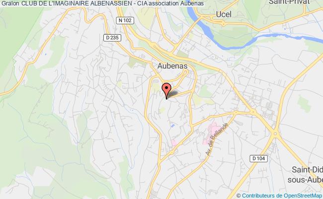 CLUB DE L'IMAGINAIRE ALBENASSIEN - CIA