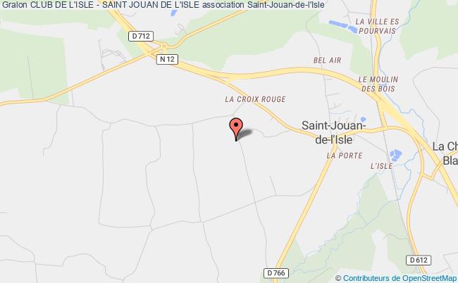 plan association Club De L'isle - Saint Jouan De L'isle Saint-Jouan-de-l'Isle