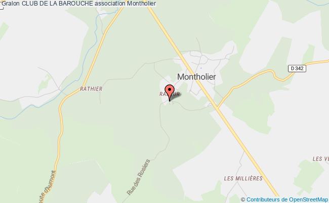 plan association Club De La Barouche Montholier