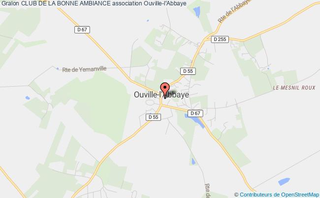 plan association Club De La Bonne Ambiance Ouville-l'Abbaye