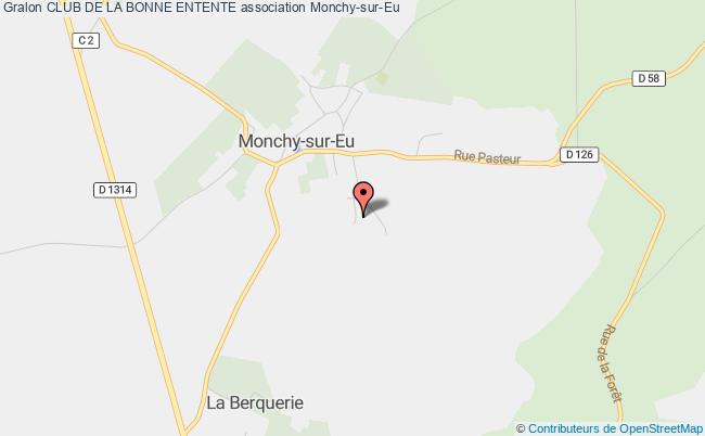 plan association Club De La Bonne Entente Monchy-sur-Eu