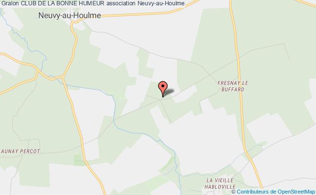 plan association Club De La Bonne Humeur Neuvy-au-Houlme