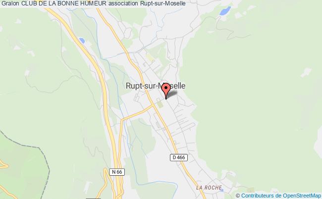 plan association Club De La Bonne Humeur Rupt-sur-Moselle
