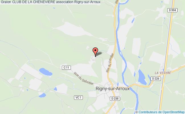 plan association Club De La Cheneviere Rigny-sur-Arroux