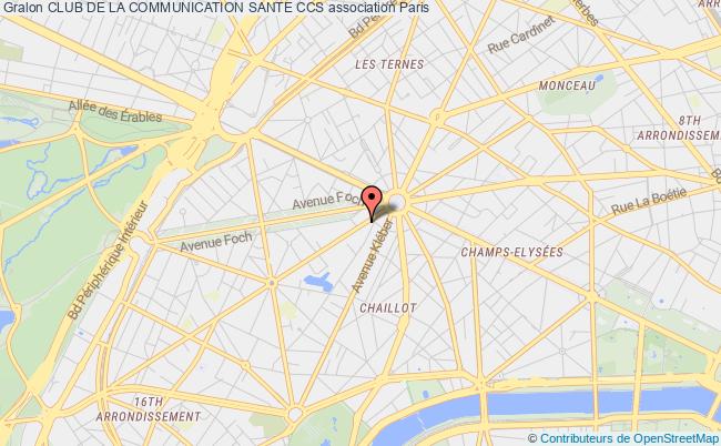 plan association Club De La Communication Sante Ccs Paris