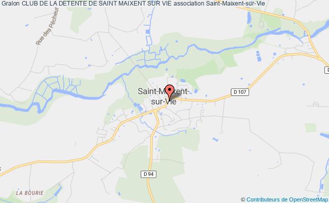 plan association Club De La Detente De Saint Maixent Sur Vie Saint-Maixent-sur-Vie