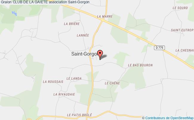 plan association Club De La Gaiete Saint-Gorgon
