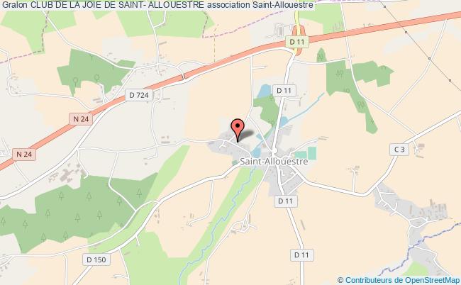plan association Club De La Joie De Saint- Allouestre Saint-Allouestre