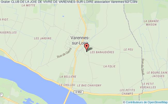 plan association Club De La Joie De Vivre De Varennes-sur-loire Varennes-sur-Loire