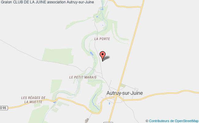 plan association Club De La Juine Autruy-sur-Juine