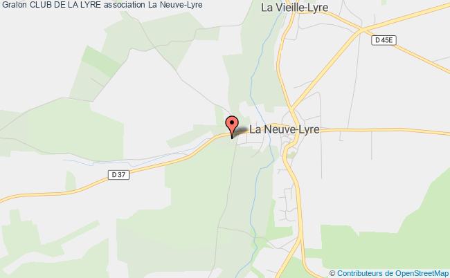 plan association Club De La Lyre La    Neuve-Lyre