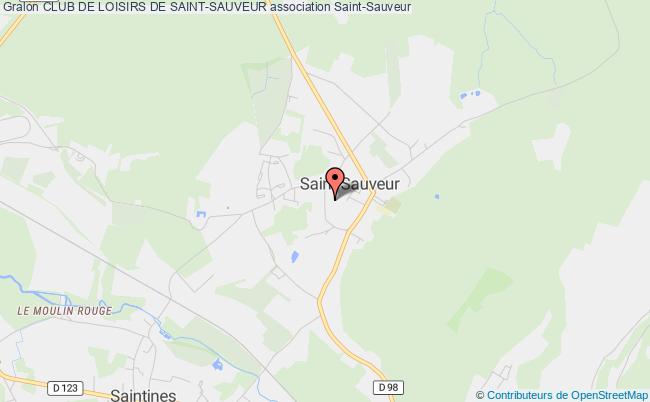 plan association Club De Loisirs De Saint-sauveur Saint-Sauveur