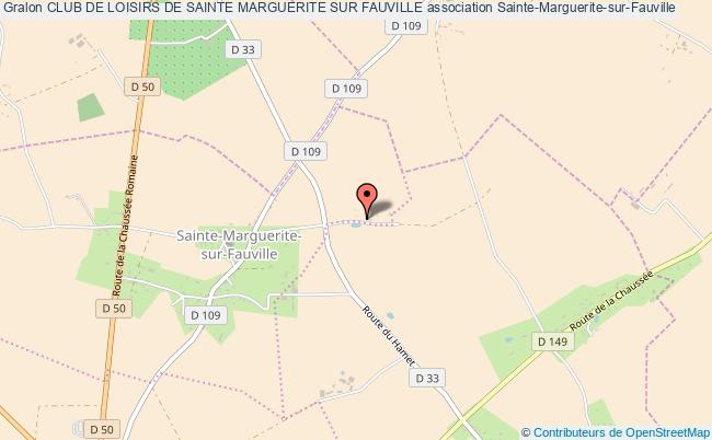 plan association Club De Loisirs De Sainte Marguerite Sur Fauville Sainte-Marguerite-sur-Fauville
