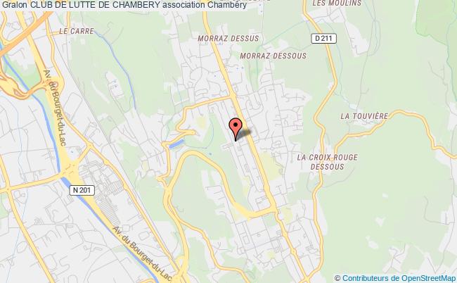 plan association Club De Lutte De Chambery Chambéry