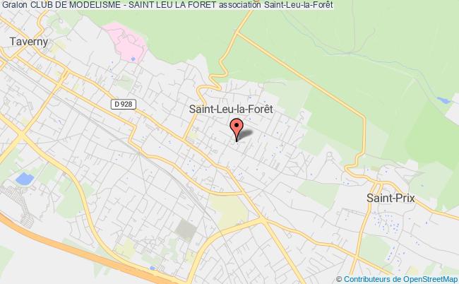 plan association Club De Modelisme - Saint Leu La Foret Saint-Leu-la-Forêt