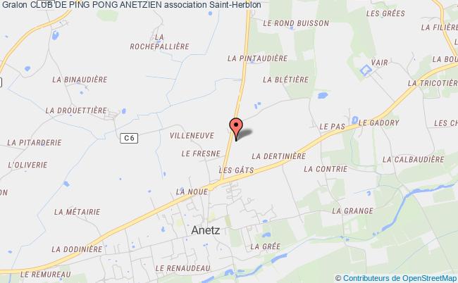 plan association Club De Ping Pong Anetzien Vair-sur-Loire