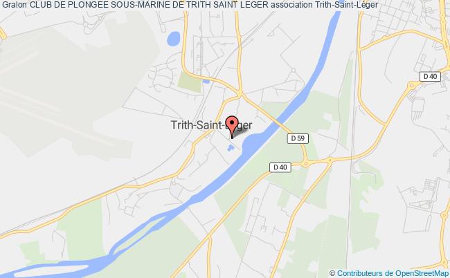 plan association Club De Plongee Sous-marine De Trith Saint Leger Trith-Saint-Léger