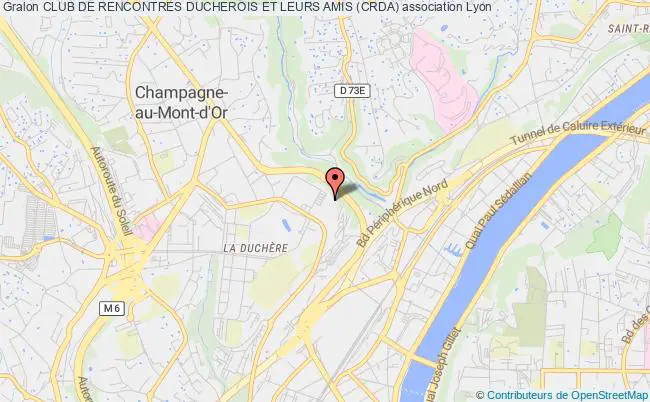 plan association Club De Rencontres Ducherois Et Leurs Amis (crda) Lyon