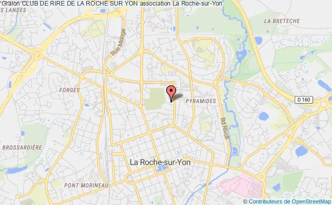 plan association Club De Rire De La Roche Sur Yon Roche-sur-Yon