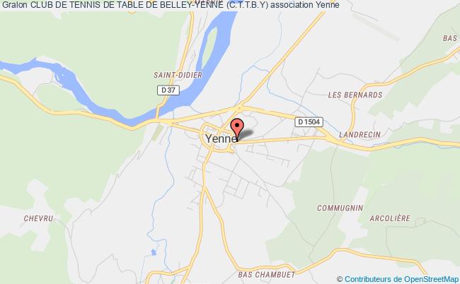 CLUB DE TENNIS DE TABLE DE BELLEY-YENNE (C.T.T.B.Y)