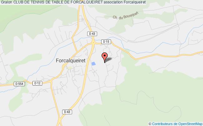 CLUB DE TENNIS DE TABLE DE FORCALQUEIRET