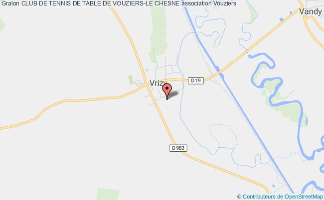 CLUB DE TENNIS DE TABLE DE VOUZIERS-LE CHESNE