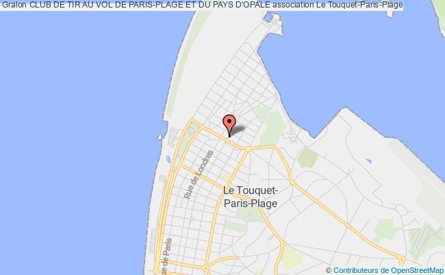 plan association Club De Tir Au Vol De Paris-plage Et Du Pays D'opale Le Touquet-Paris-Plage
