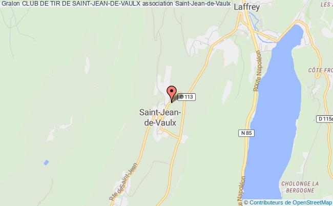 plan association Club De Tir De Saint-jean-de-vaulx Saint-Jean-de-Vaulx