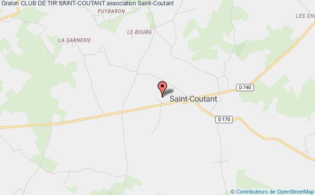 plan association Club De Tir Saint-coutant Saint-Coutant