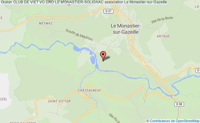 plan association Club De Viet Vo Dao Le Monastier-solignac Monastier-sur-Gazeille