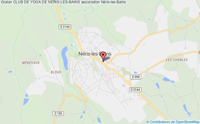 CLUB DE YOGA DE NERIS-LES-BAINS