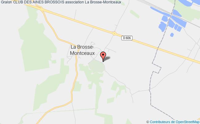 plan association Club Des Aines Brossois La    Brosse-Montceaux