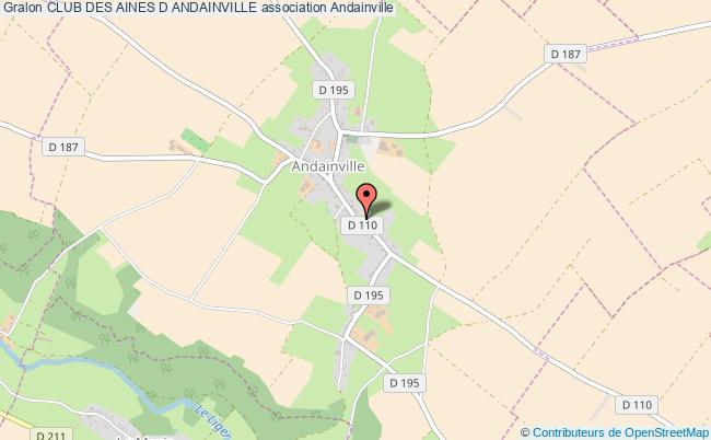 plan association Club Des Aines D Andainville Andainville