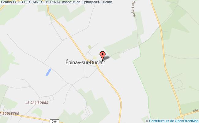 plan association Club Des Aines D'epinay Épinay-sur-Duclair