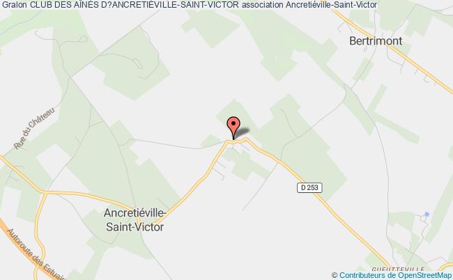 plan association Club Des AÎnÉs D?ancretiÉville-saint-victor Ancretiéville-Saint-Victor