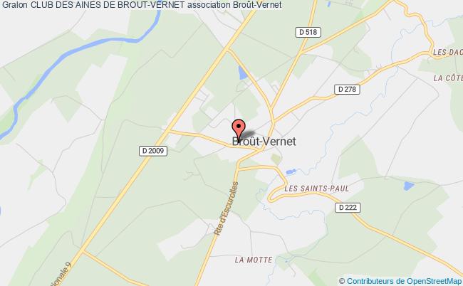 plan association Club Des Aines De Brout-vernet Broût-Vernet